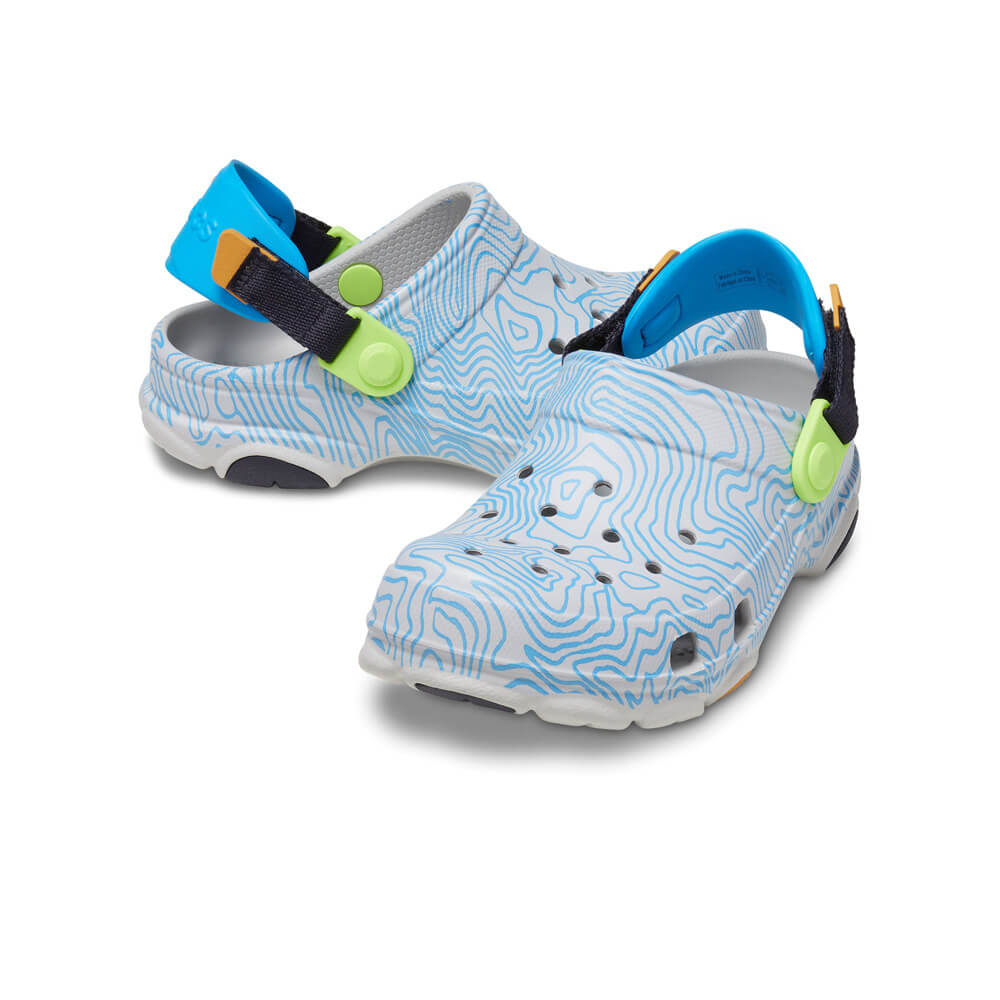 Giày Clog Trẻ Em Crocs All-Terrain Topographic - Atmosphere
