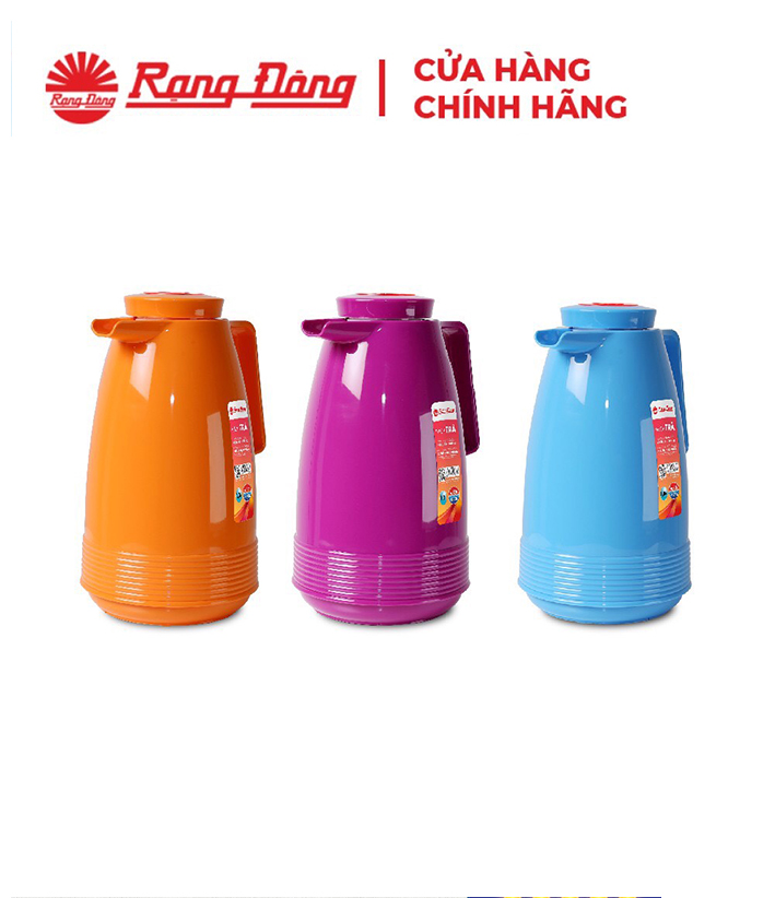 Phích pha trà Rạng Đông 1 lít,bình thuỷ giữ nhiệt, Model: RD 1040 N2