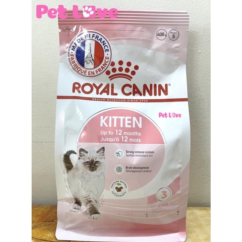 Thức ăn hạt Royal Canin cho mèo con (Kitten, gói 400g)