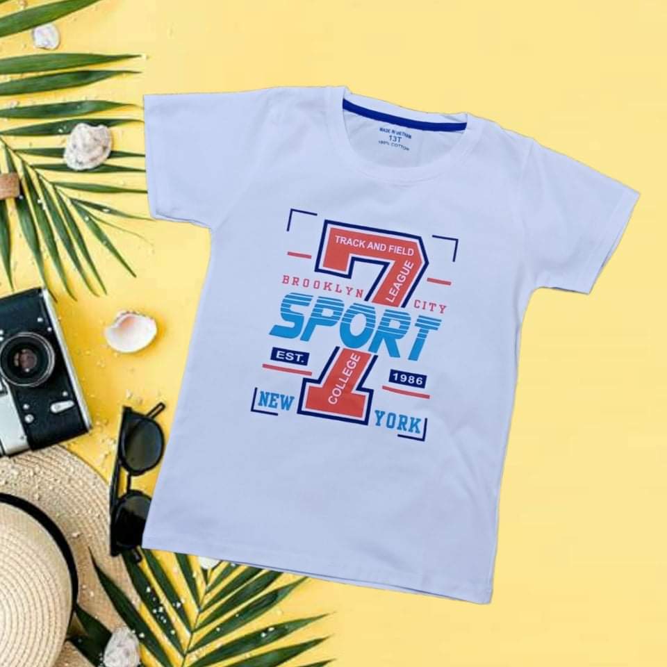 Aó polo cổ bẻ  họa tiết  cho bé trai