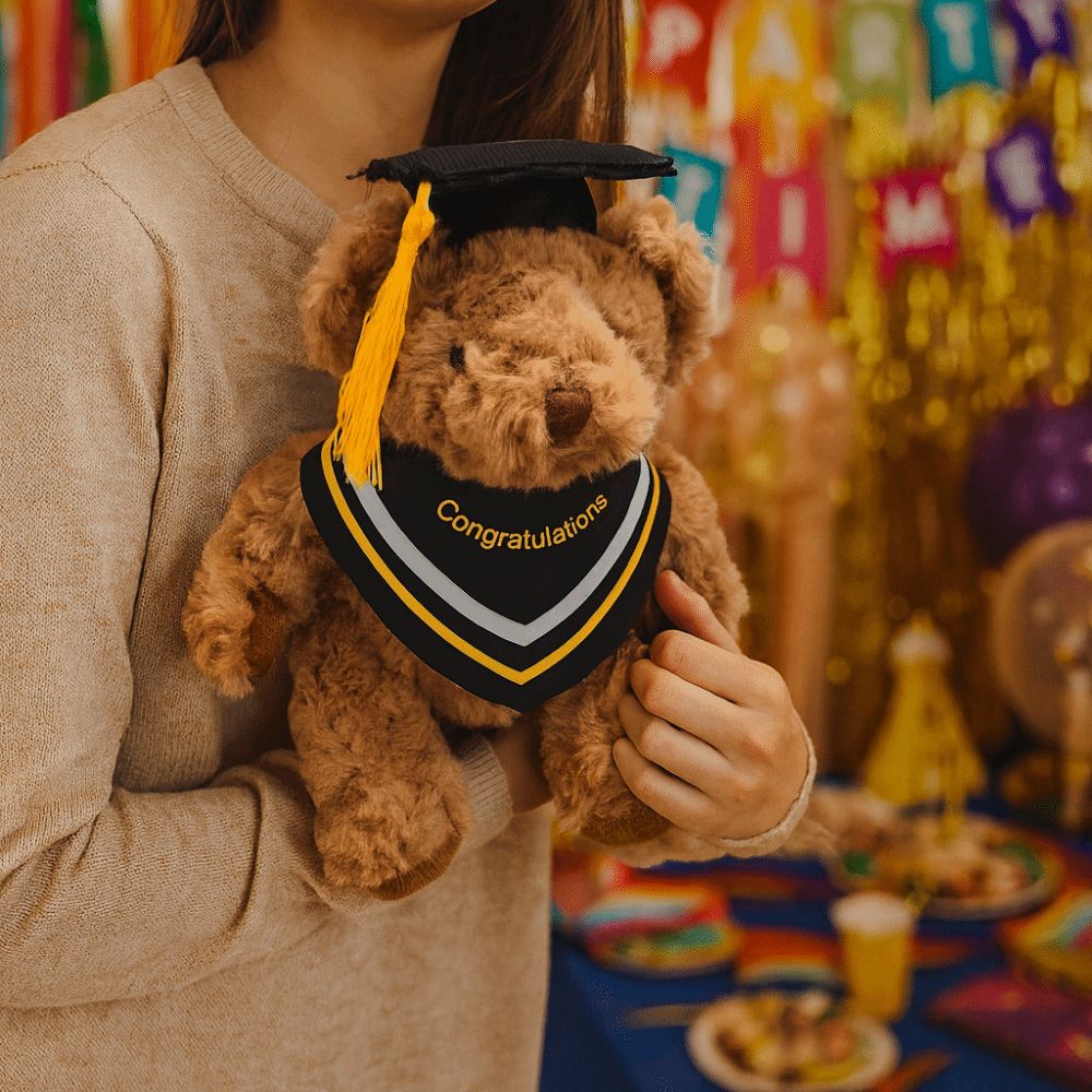 Commemorative Graduation Season Bear Plush Toy Cute 20cm Graduation ...