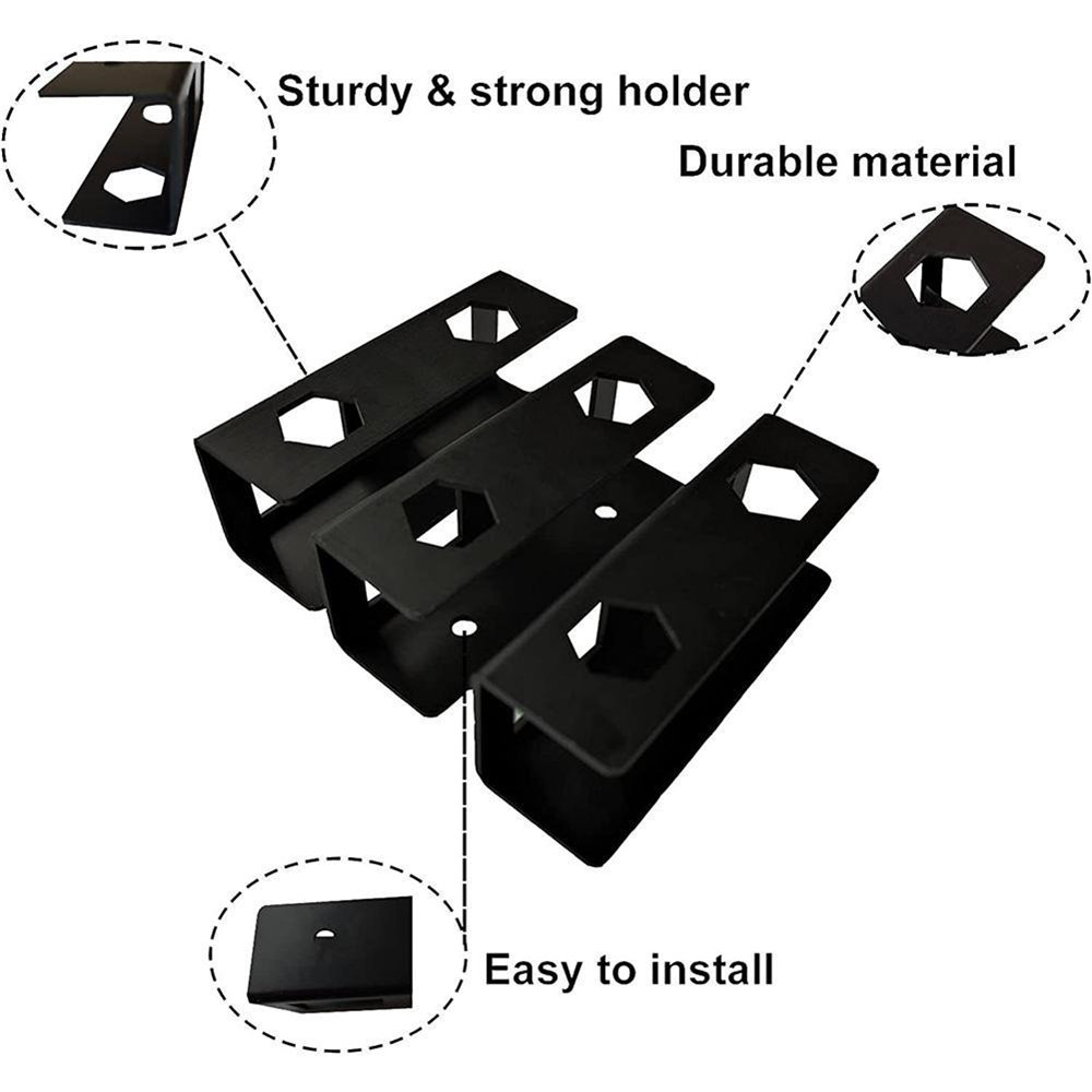 Under Table Laptop Holder Notebook Storage Bracket Stand Mount Desktop Organizer For Home Office Storage Accessory Holder