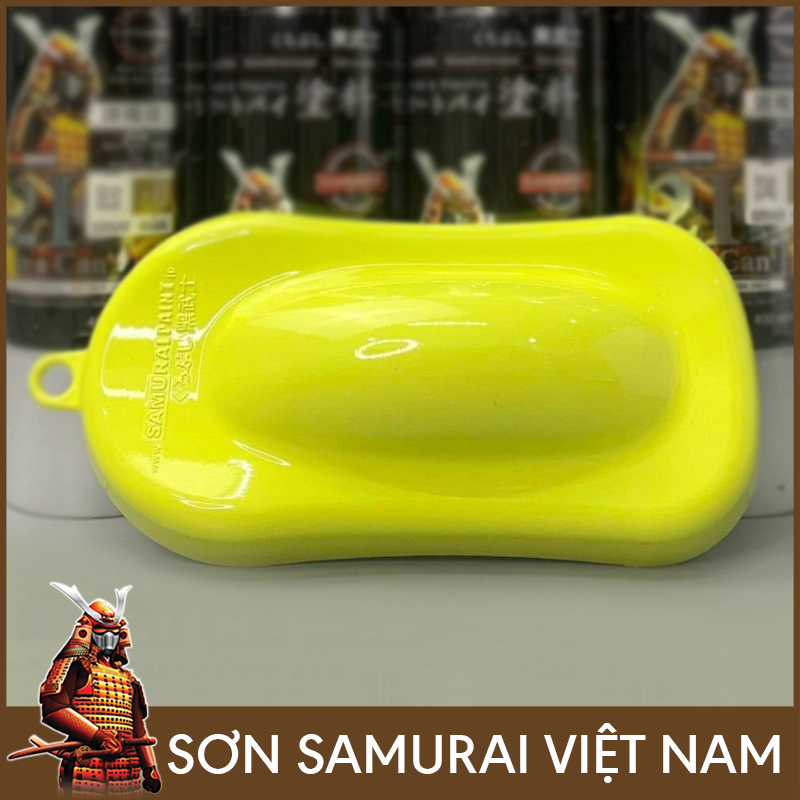 Chai sơn samurai màu vàng mặt trời Y820 - Sơn xịt samurai màu vàng mặt trời