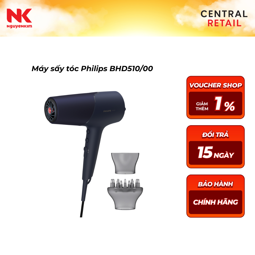 Máy sấy tóc Philips BHD510/00