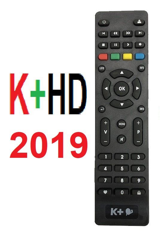 Remote điều khiển đầu thu k+ hd 2019 k+hd