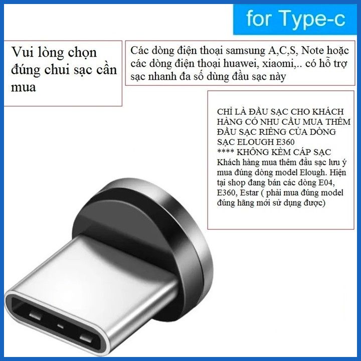 [Full Set 3 đầu sạc] Cáp sạc từ nam châm 3 đầu iPhone, Micro USB và TYPE-C 360 độ Dây Dù Siêu Bền