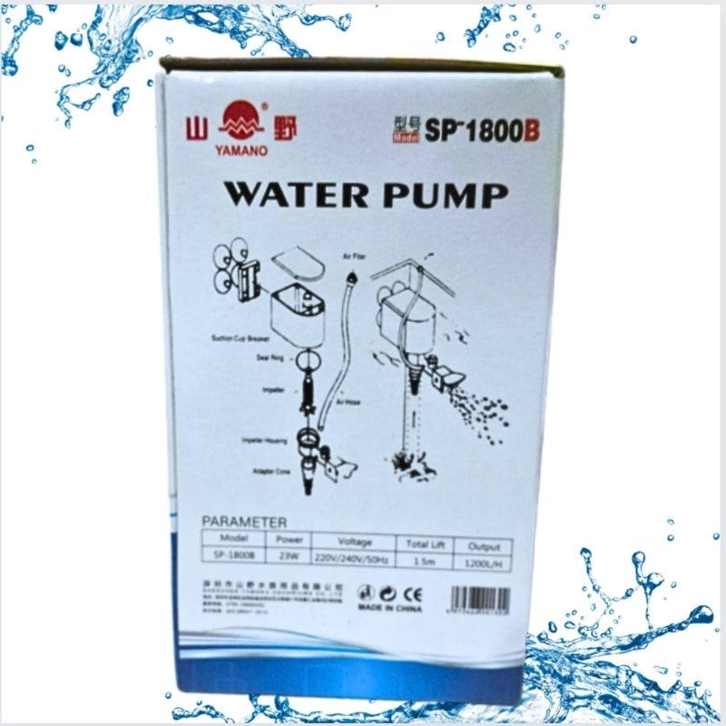 Pompa Aquarium YAMANO SP 1800B