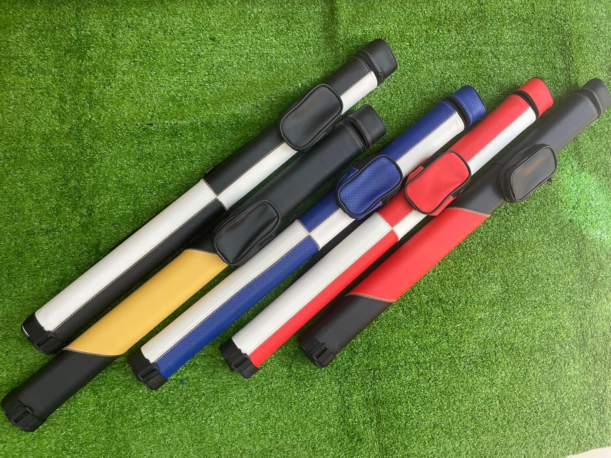 Bao cơ bida 2 ống (1x1) color trắng đỏ 189k/c