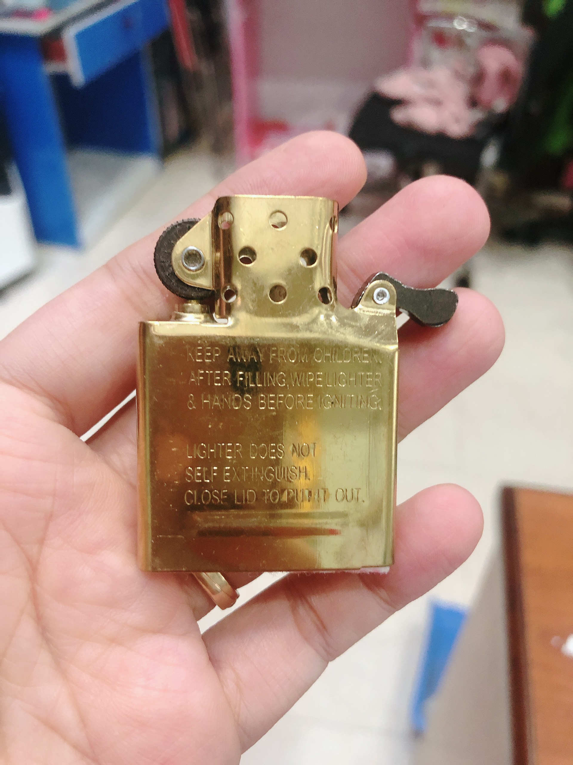 Ruột bật lửa Zippo được chọn năm - năm la mã, năm số