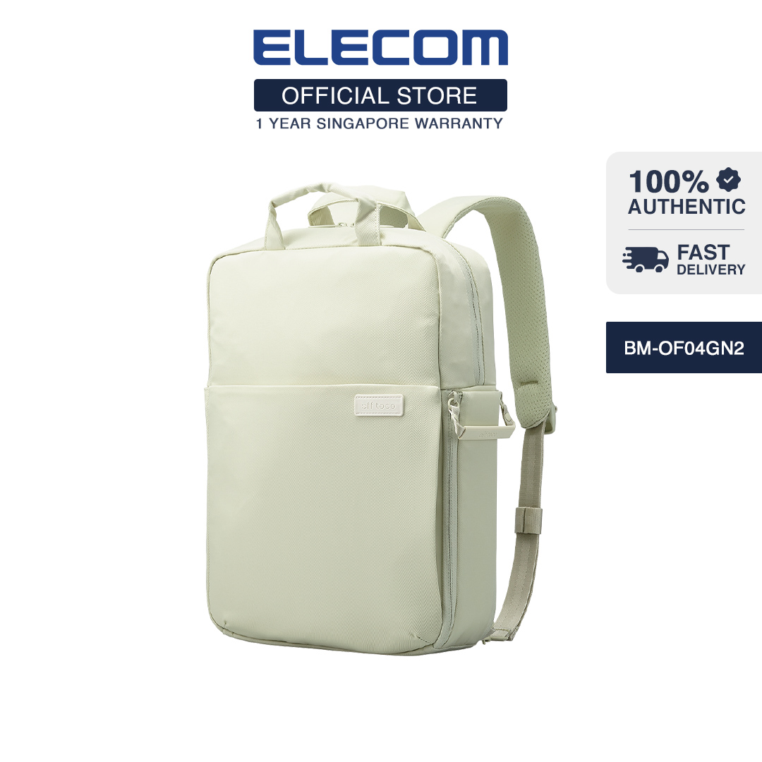 ELECOM OFF TOCO 14inch Laptop Backpack School Bag/ Casual