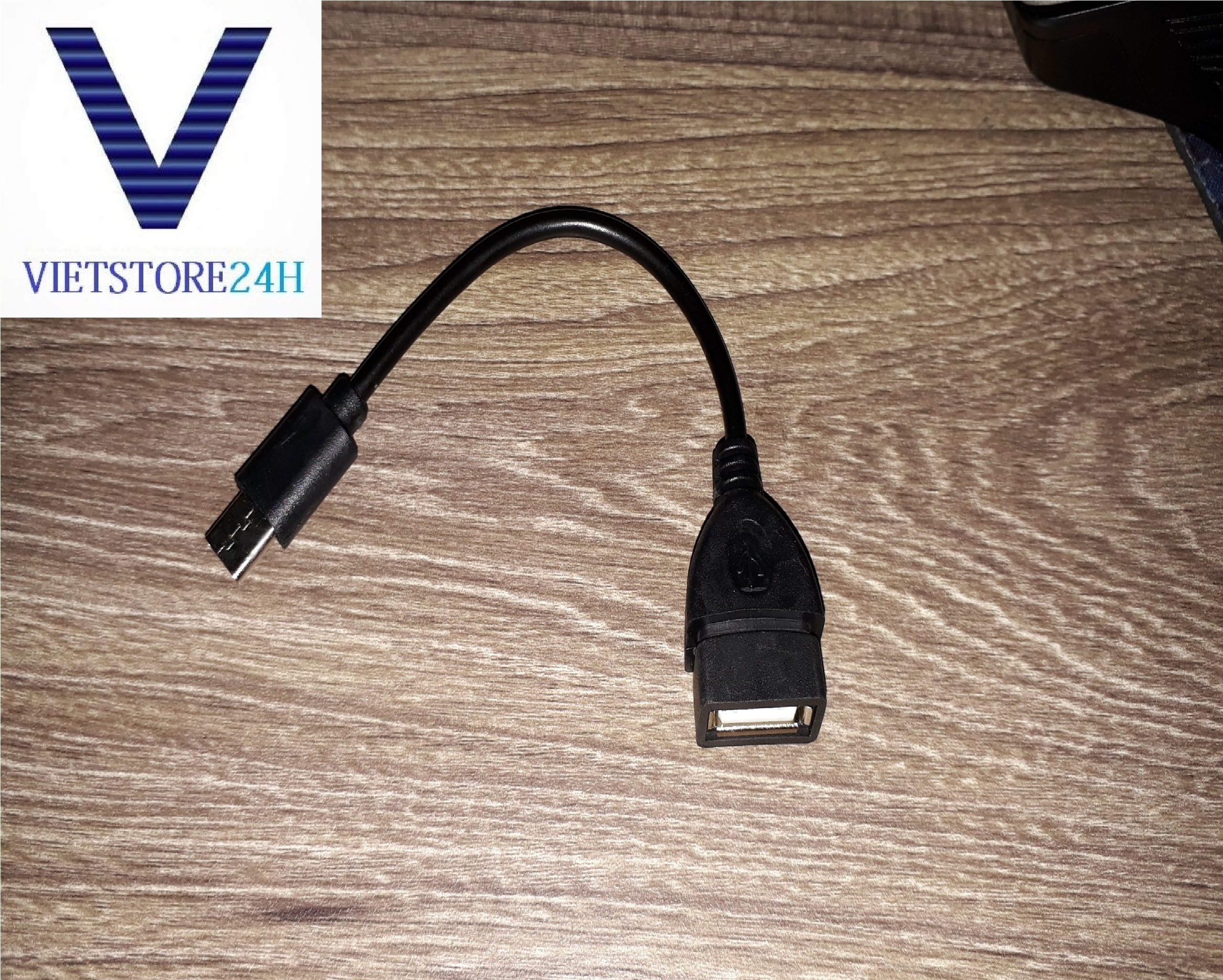 Dây cáp chuyển đổi dữ liệu từ cổng Type-C sang USB OTG (10 cm)