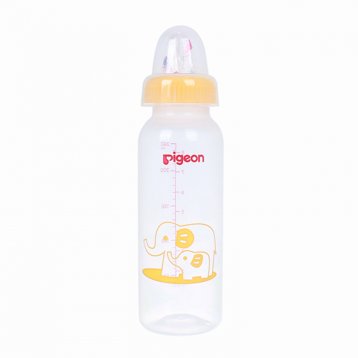 Bình sữa Pigeon 120ml/240ml cổ hẹp (> 0 tháng)