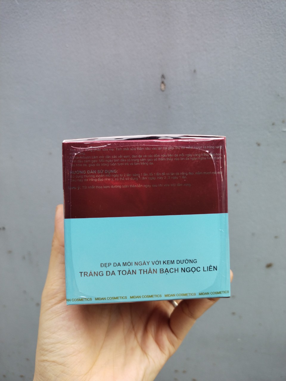 [CHÍNH HÃNG] Kem Dưỡng Trắng Da Body Bạch Ngọc Liên (90g)
