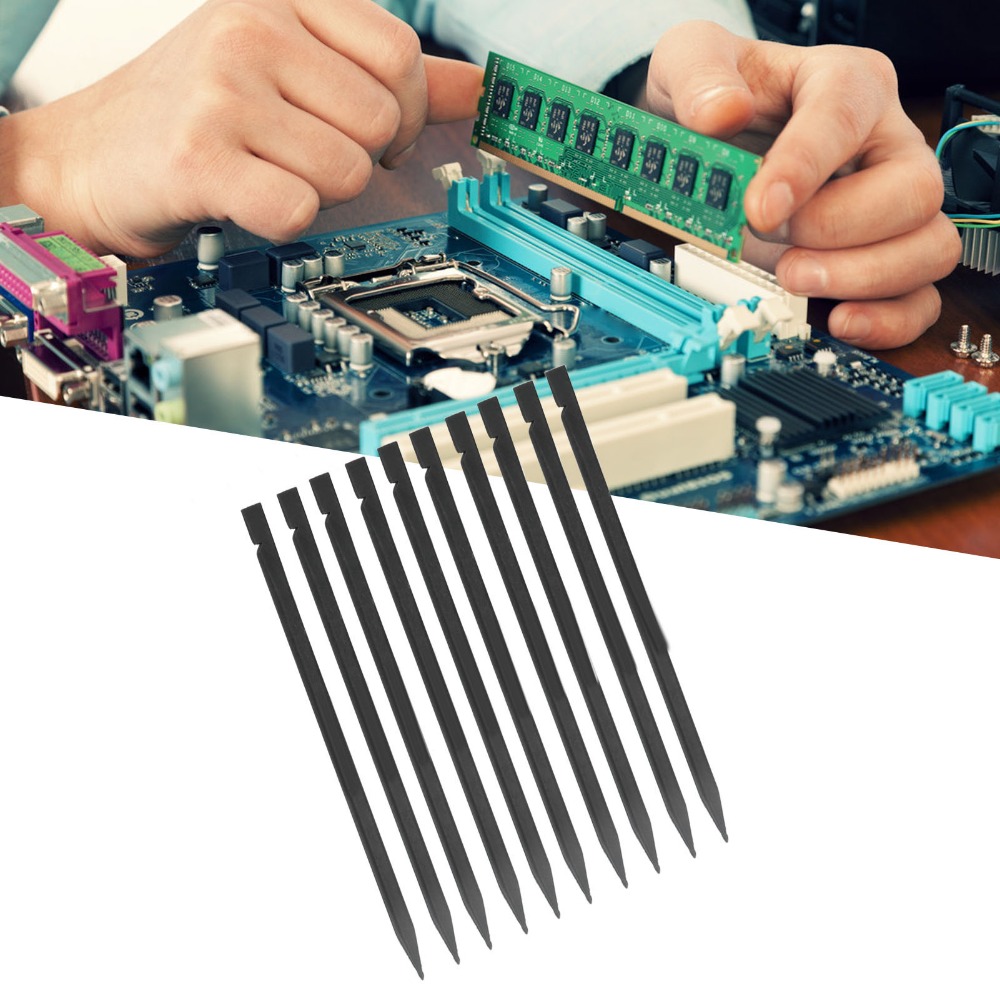 50pcs%20Non-Scratching%20Plastic%20/%20Nylon%20Spudger%20Tool%20Antistatic%20Black%20Electronics%20Repair%20Tools%20Dual-End%20Head%20Pointed%20and%20Flat%20Head%20Pry%20Tool%20For%20Electronics%20Repairing%20-%20Image%205