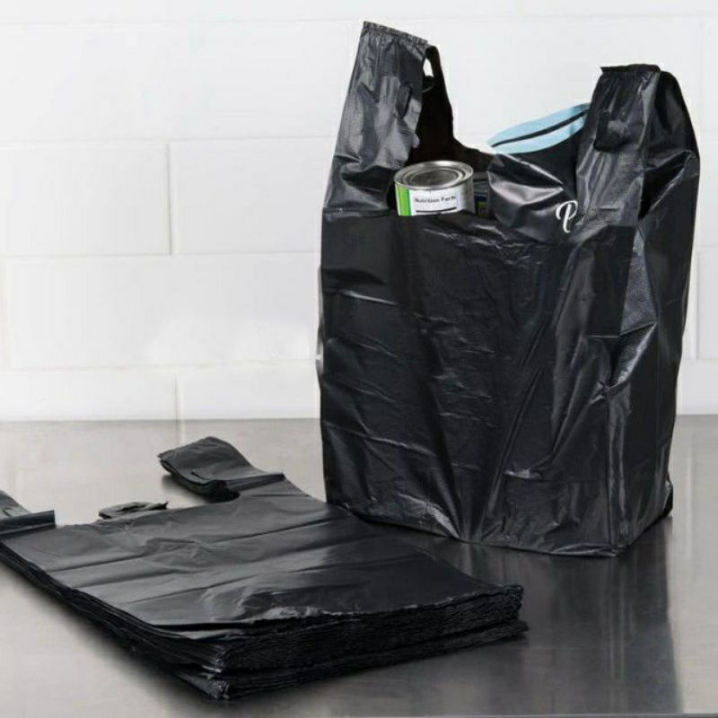 1kg túi bóng đen đựng rác, gói hàng