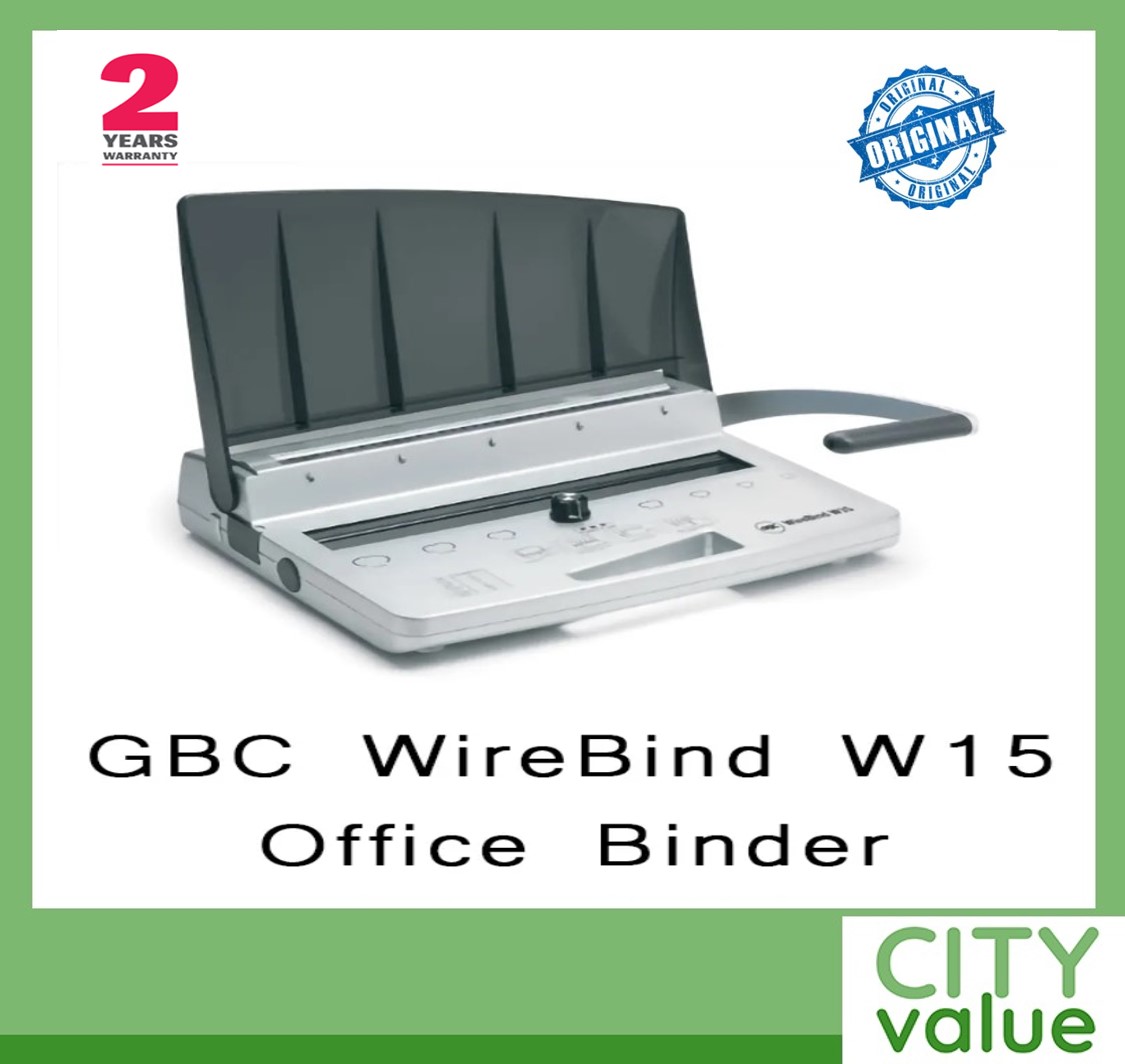 GBC WireBind W15 Office Binder. A4 Document Size. Carry Handle. Wire