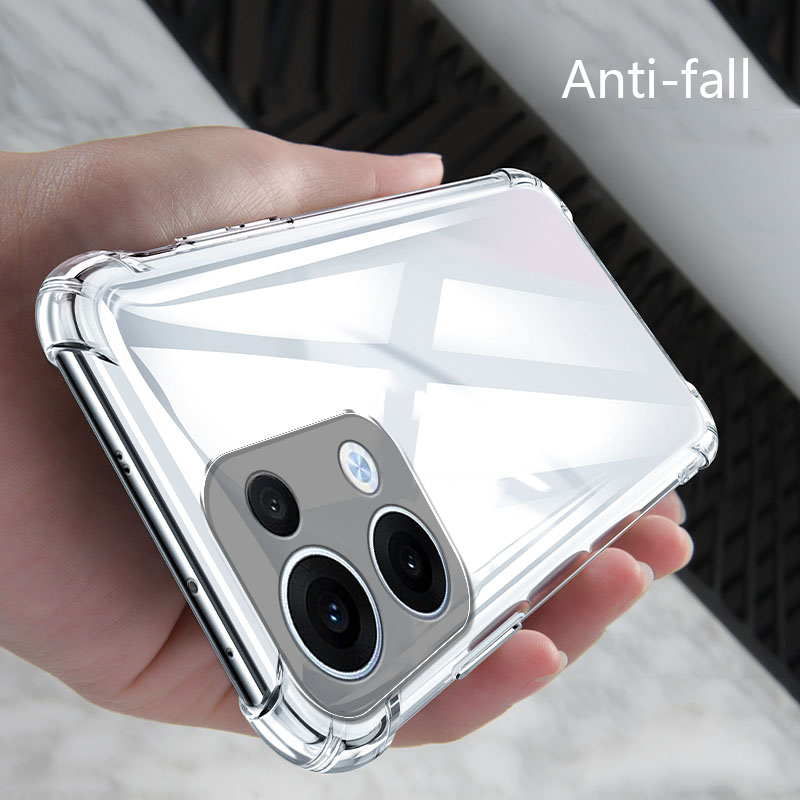 Olige Casing For OPPO Reno 13 Couple Simple Shockproof phone case Four Corner Anti Fall Skin Friendly Shell Soft Phone Back Cover. 