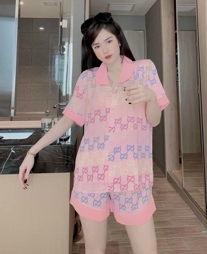 ĐỒ BỘ MẶC NHÀ PYJAMA CỘC ĐÙI CHẤT LỤA MANGO HÃNG CAO CẤP (NHIỀU MẪU)