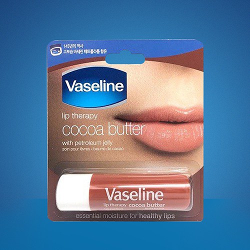 son dưỡng môi Vaseline dạng thỏi 4.8g: Lô Hội và Mềm Mịn