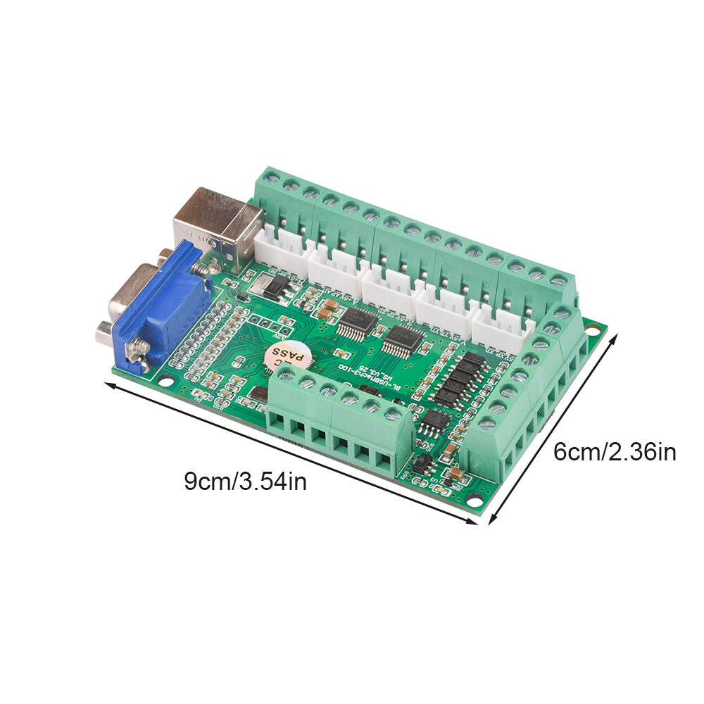 diymore slope MACH3 Interface Board USB Interface Board Engraving Machine Cnc Motion Control Card 5-axis Interface