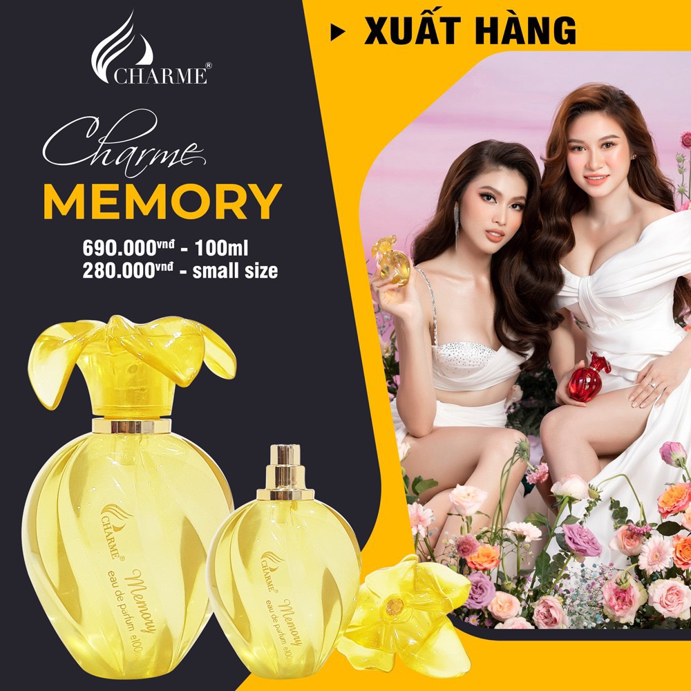 Nước hoa nữ Memory hương hoa ngọt ngào