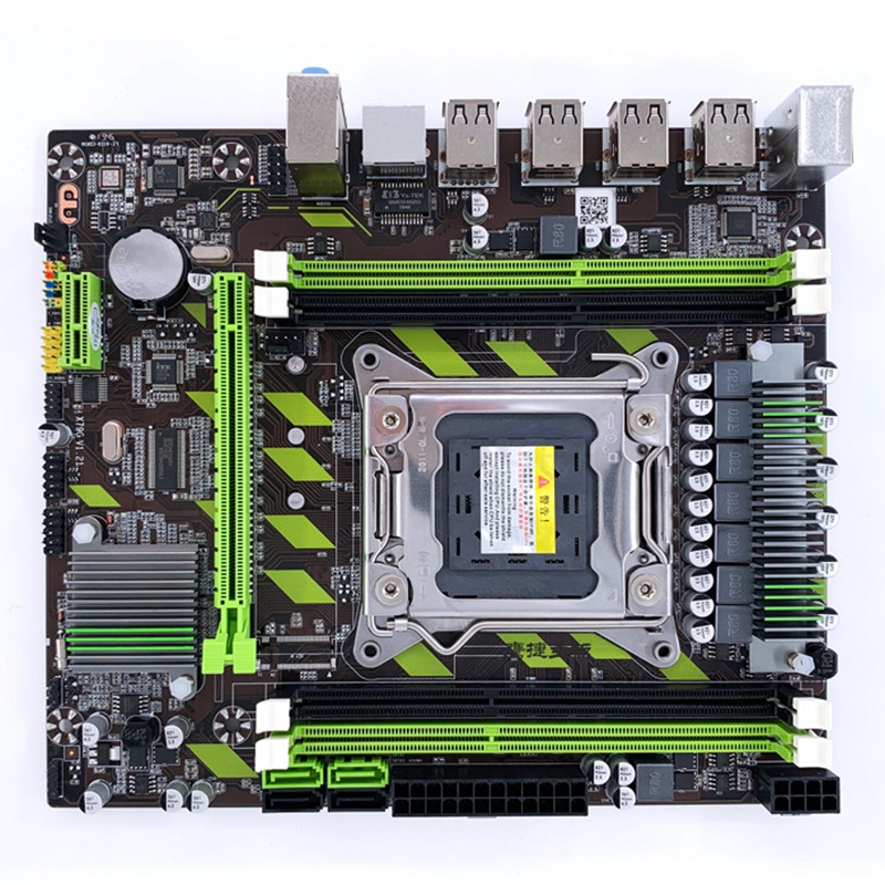 X79 X79G Motherboard Set With LGA2011 Combos Xeon E5 2620 CPU 2Pcs X 