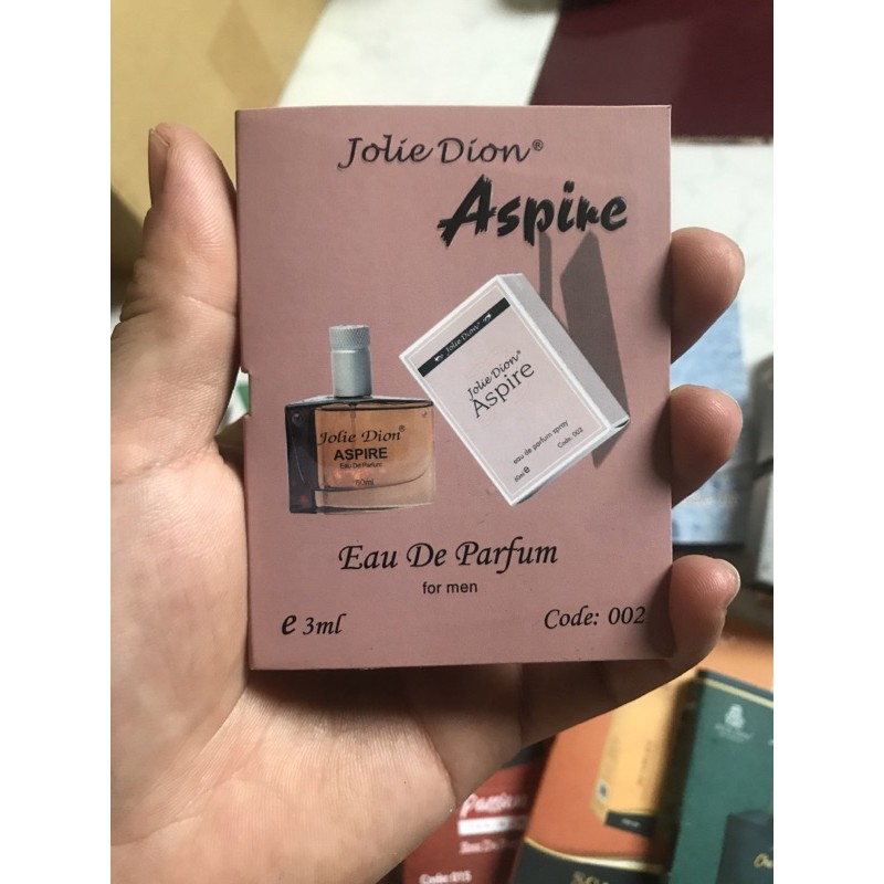 Nước hoa nam nữ Jolie Dion mẫu mini