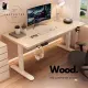 [100cm x 60cm] [80cm x 60cm] Standing Desk Height Electric Adjustable (Height: 70-115cm) (Option for Lockable Wheels) ; Singapore Seller w Ready Stock 1 year warranty. 