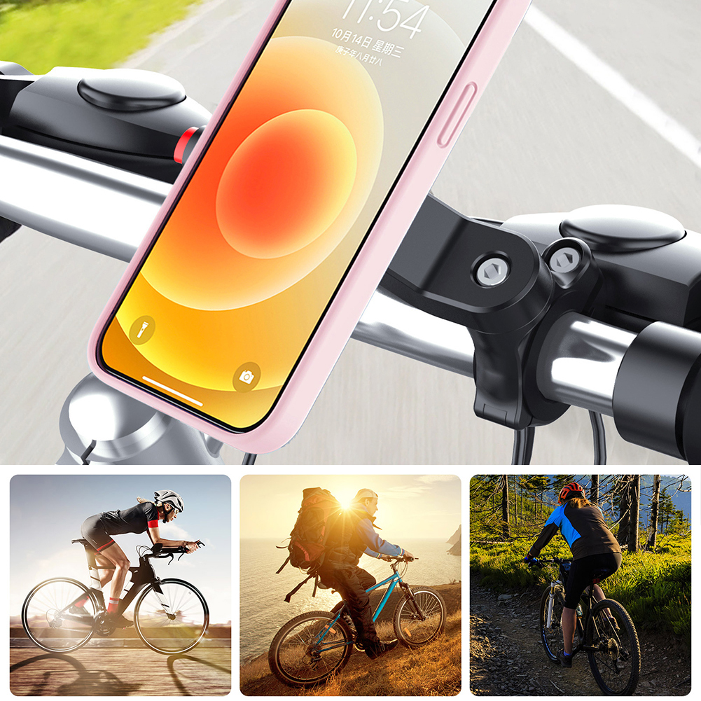 MTB Bike Motorcycle Phone Holder Bracket Bicycle Navigation Support Rack