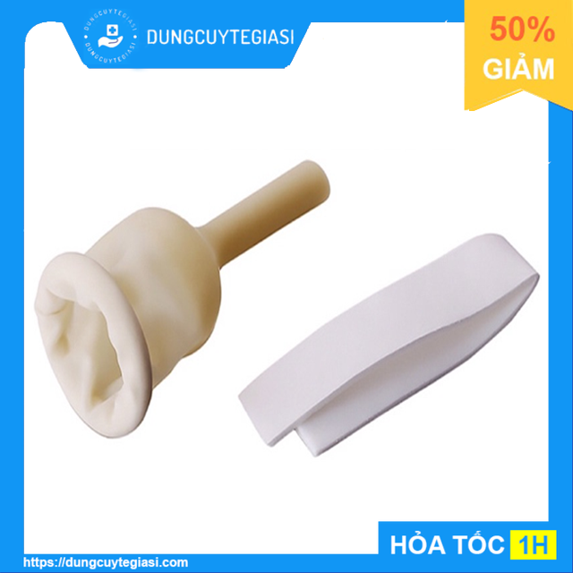 Hộp 50 Capot tiểu nam dụng cụ hỗ trợ đi tiểu cho bệnh nhân nam