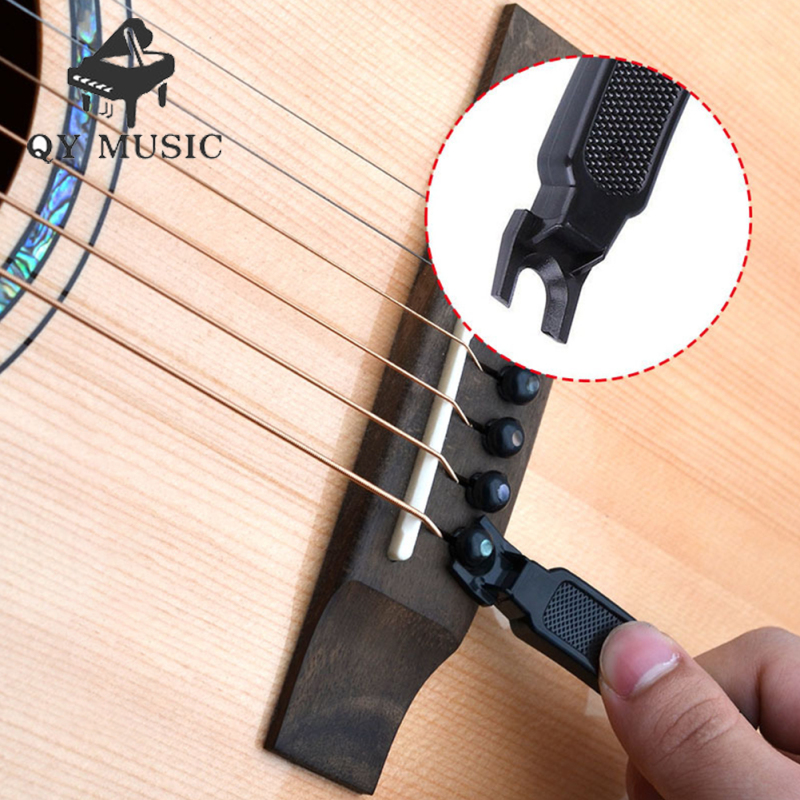 3 in 1 Multifunction Guitar Accessories Guitar Peg String Winder + String Pin Puller + String Cutter