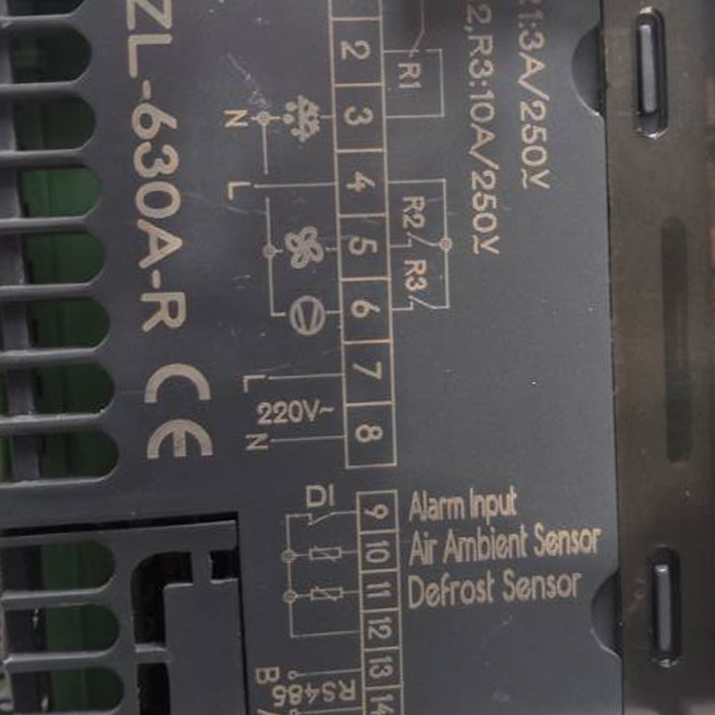 ZL-630A-R, RS485 Temperature Controller, Digital Cold Storage Temperature Controller, Thermostat, with Modbus