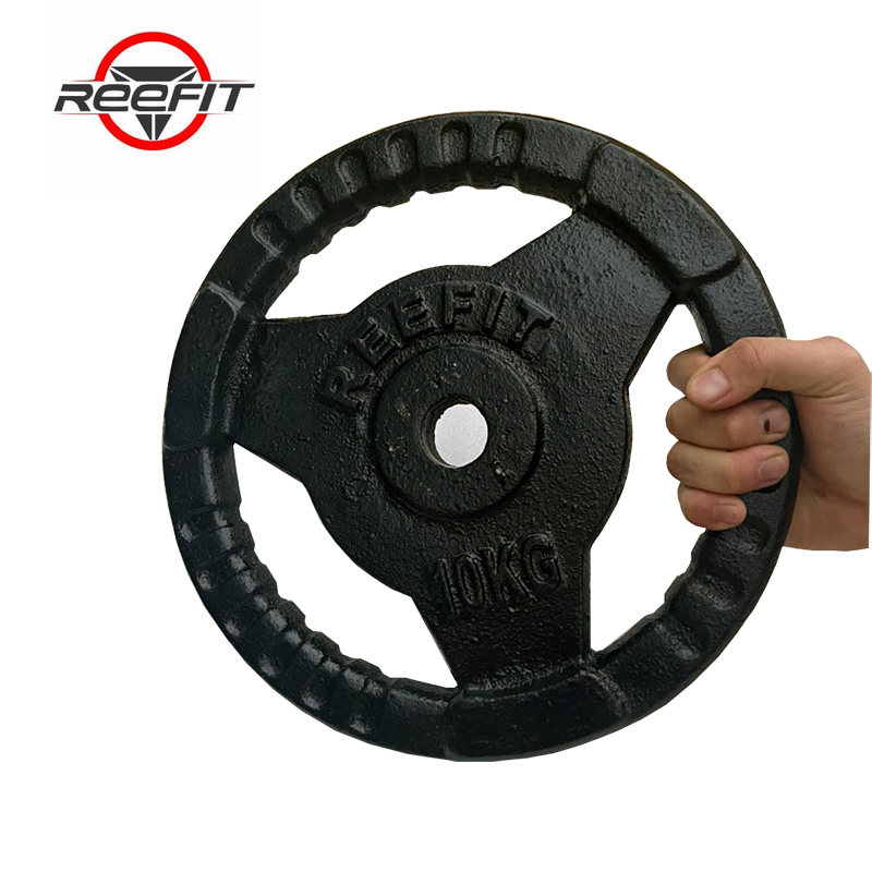 Tạ miếng tạ bánh gang 3 lỗ tròn 2kg phi 50