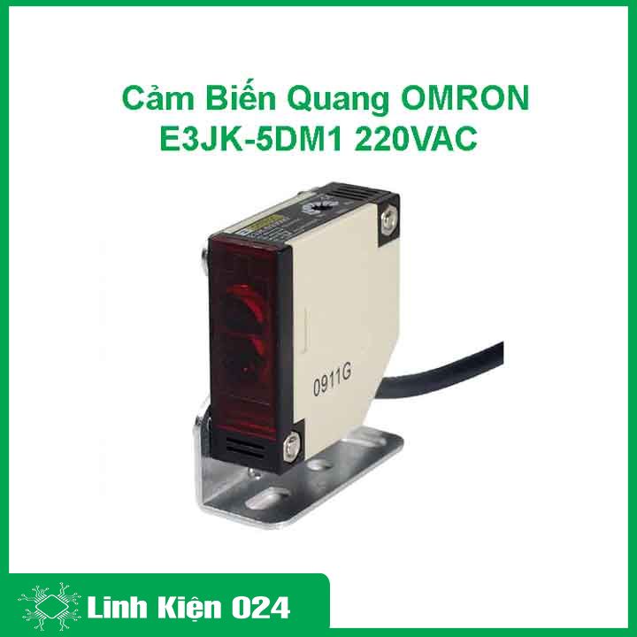 Cảm biến quang OMRON E3JK-5DM1 220VAC