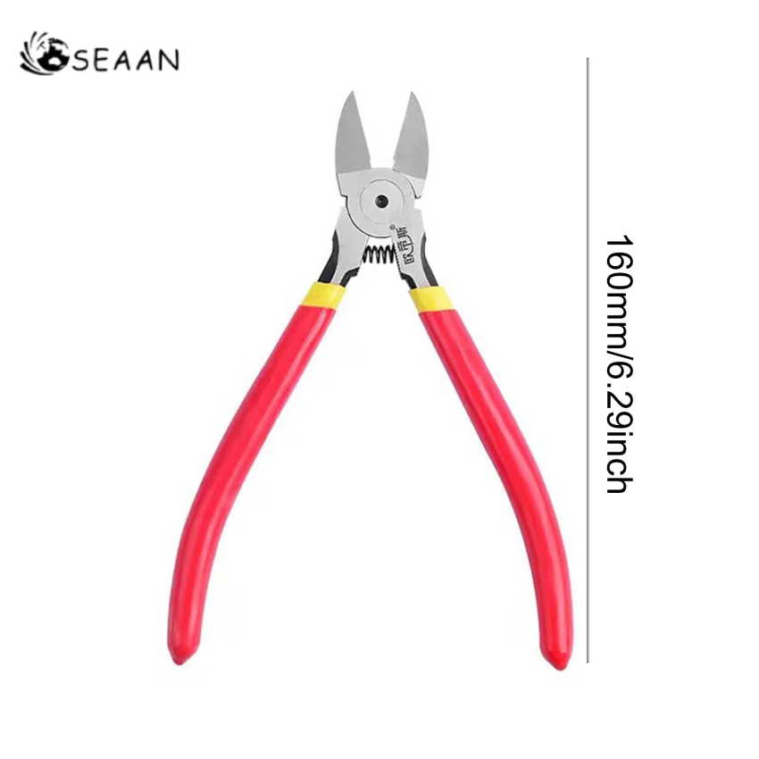 5/6/8inch Diagonal Pliers Multi Functional Electrical Wire Cable Cutters Cutting Side Snips Flush Nipper Hand Tools