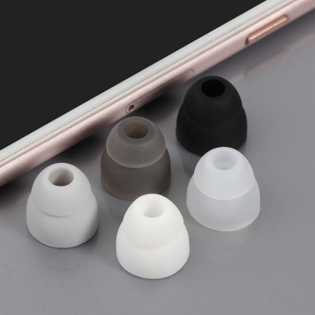 Silicone In-Ear Earphone Covers Replacement Earbuds Bud Tips for Headphone Bud