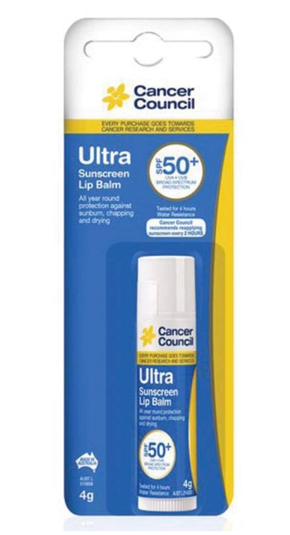 Son Dưỡng Chống Nắng Cancer Council SPF 50+ Ultra Sunscreen