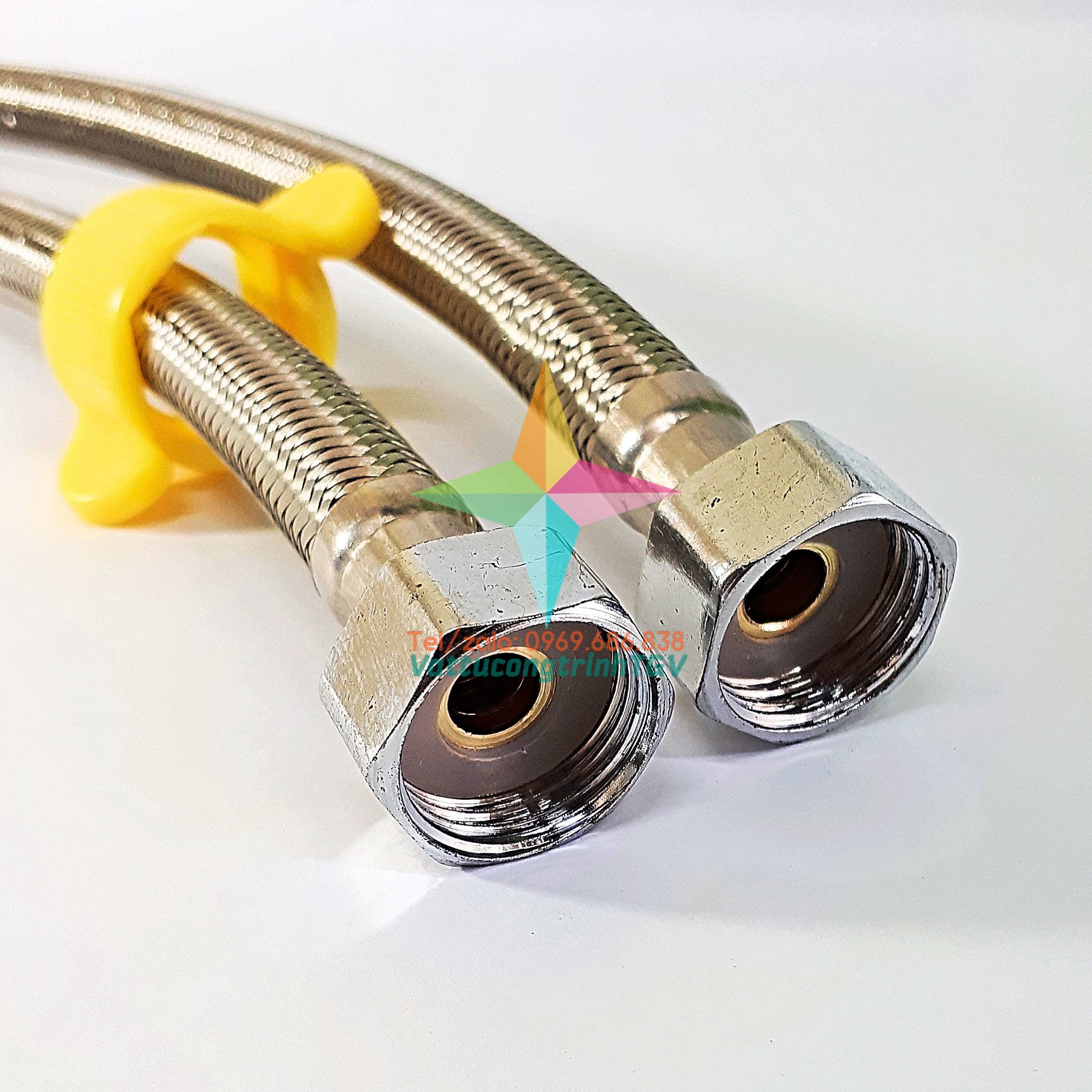Đôi dây cấp Inox mềm bình nóng lạnh