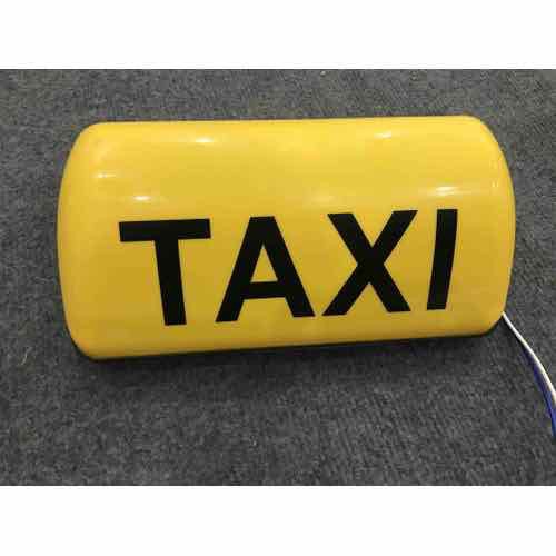 Mào taxi vàng - đế nam châm cỡ 35cm