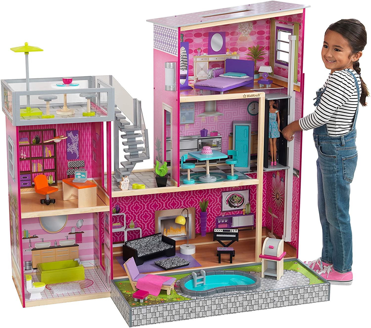 kidkraft modern dollhouse