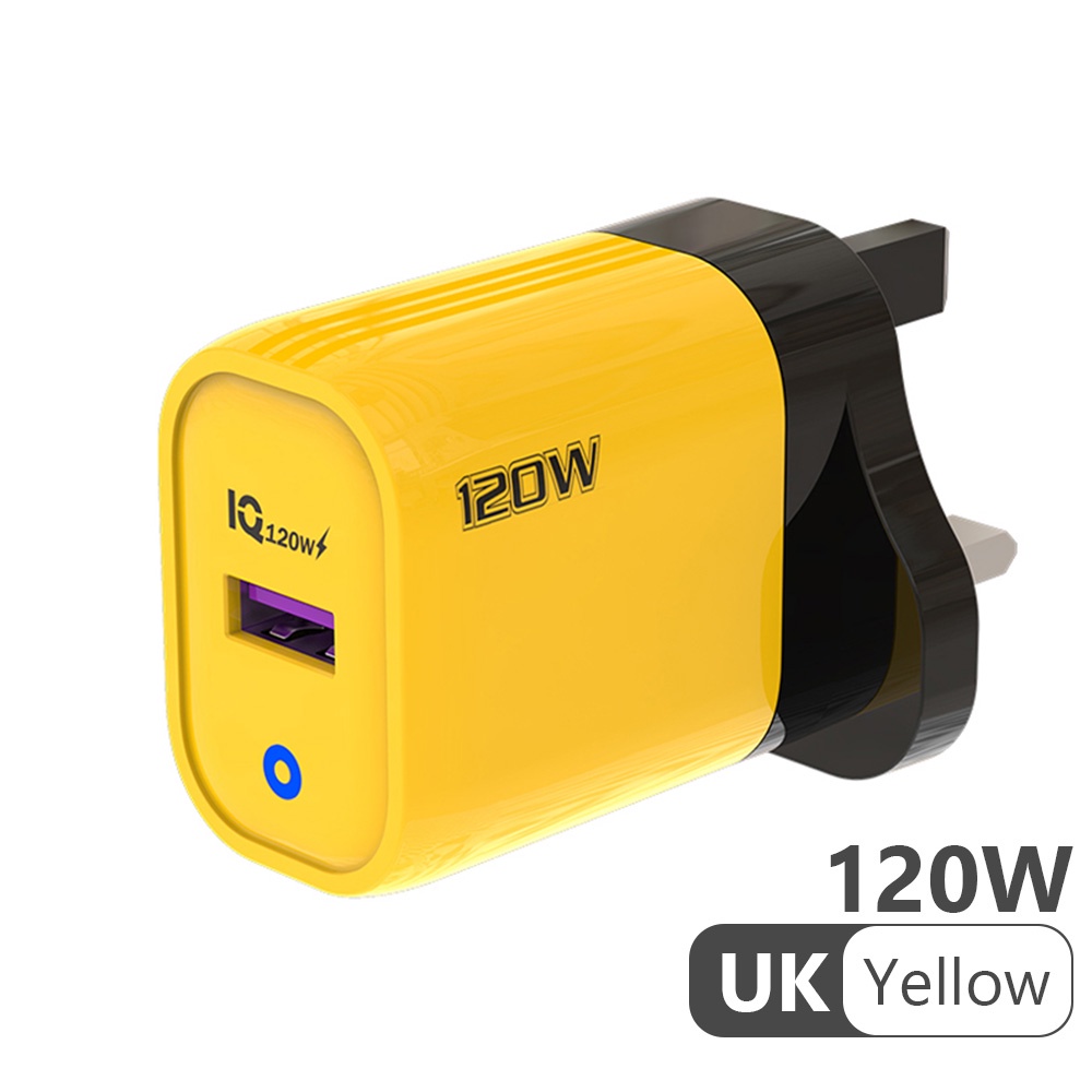Greenyeah120W USB Charger Fast Charging Quick Charger 3.0 Portable Phone Wall Charger Mobile Phone Charger Adapter