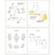 Point Character Drawing Vol.2 by Taco(2 books) - How to Draw body and face Tutorial book. 
