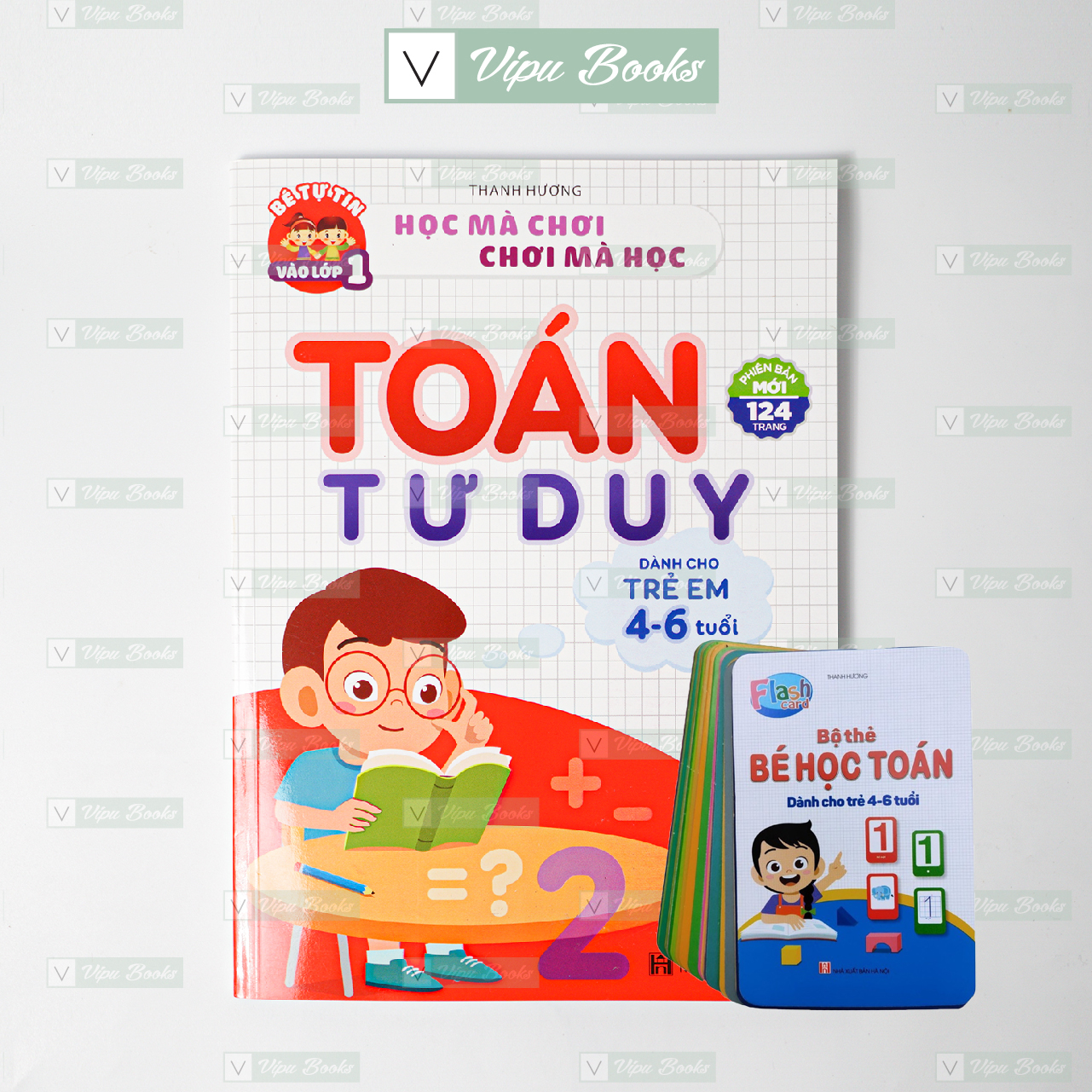 Sách - toán tư duy cho bé từ 4-6 tuổi - phiên bản mới