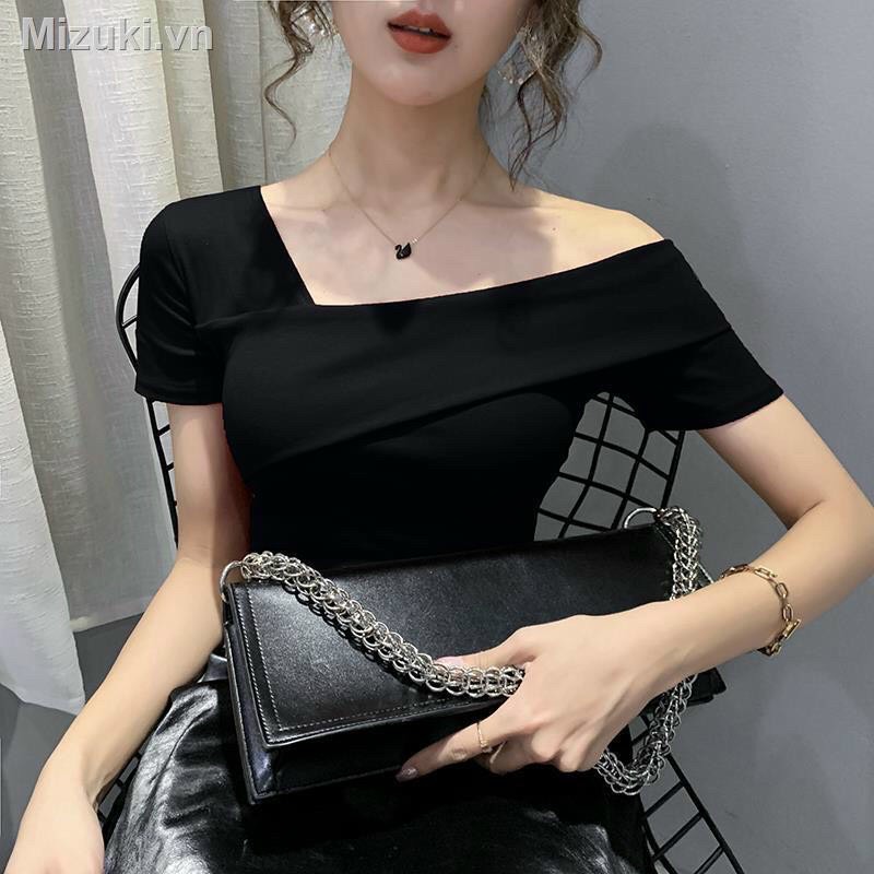 Áo thun gân bẹc vai sang chảnh MC445.