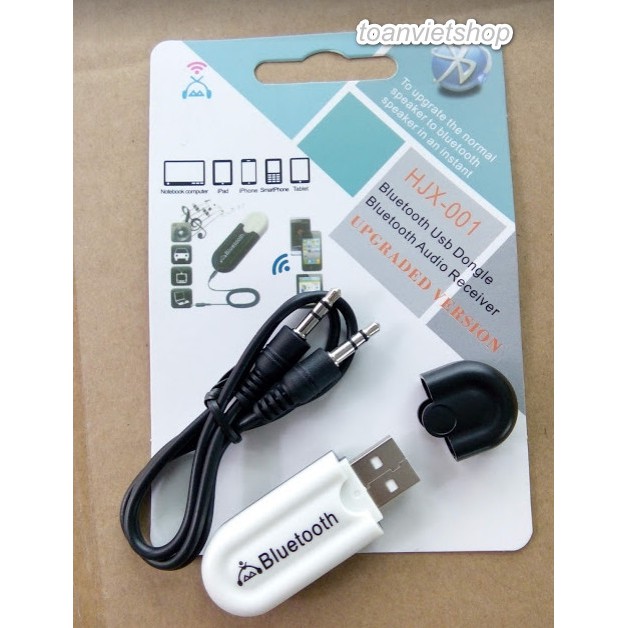 Usb Bluetooth Hjx-001/BT-163 Tạo Bluetooth Cho Loa & Amply