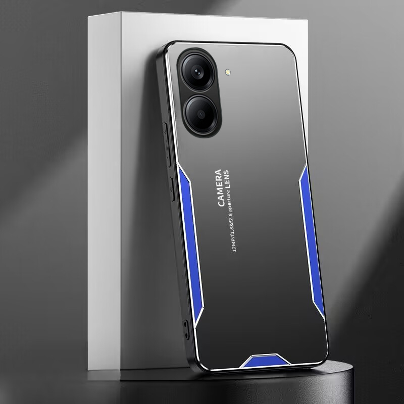 Phone case Redmi A5 Aluminum Metal Matte Cover Soft Silicone Frame Camera Protection Cover For Back Cover Xiaomi Redmi A5 Case. 