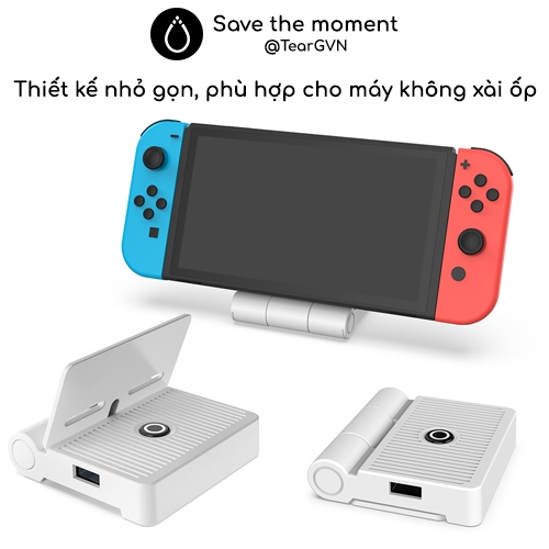 Dock mini xuất hình HDMI DOBE cho Nintend Switch Oled / Switch V1,2 / Android Phone