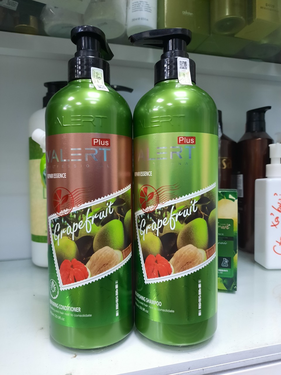 Cặp Dầu Gội Xả Bưởi Grape Fruit cao cấp 850ml x 2