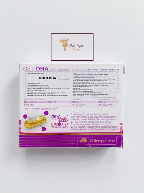 Gold DHA dành cho mẹ bầu và sau sinh