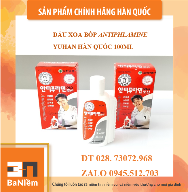 DẦU XOA BÓP YUHAN HÀN QUỐC 100ML